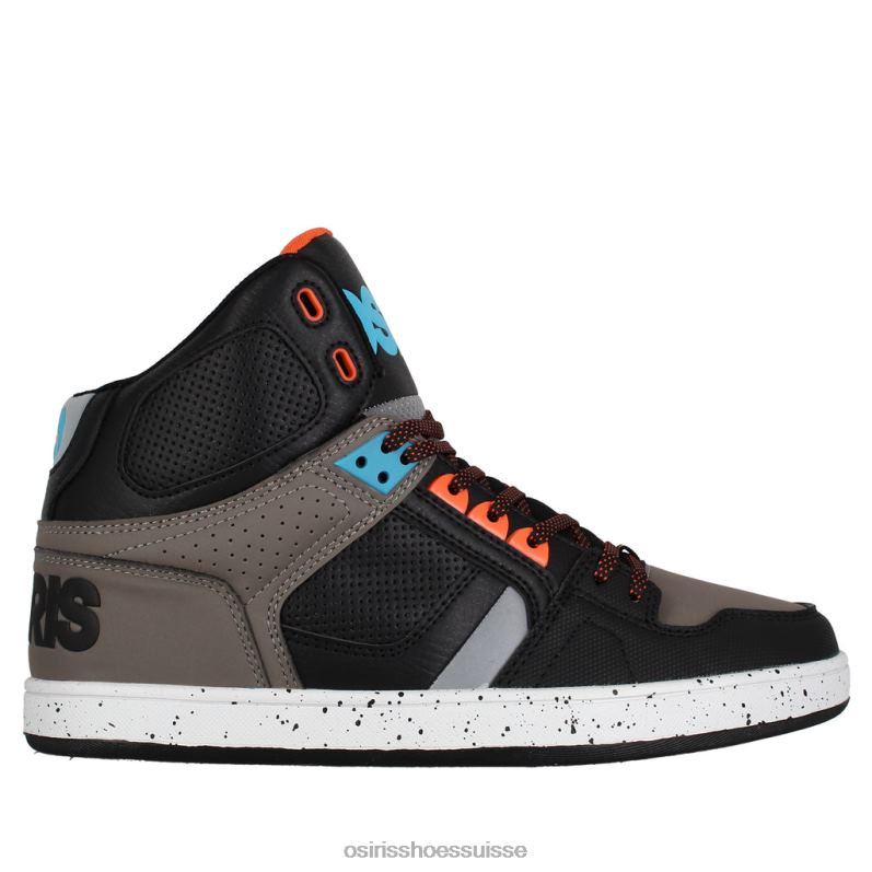 Osiris TD8N629 chaussure nyc 83 clk noir/multi/éclaboussure