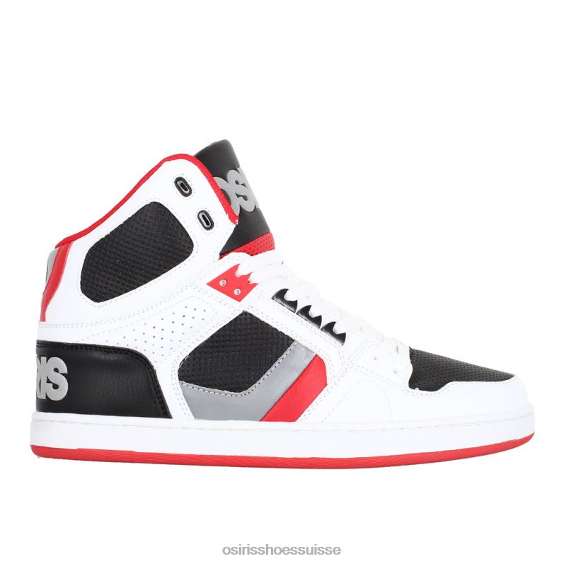 Osiris TD8N632 chaussure nyc 83 clk blanc/noir/3m/rouge