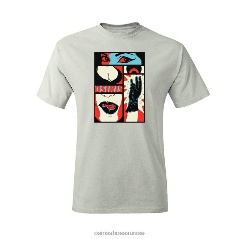 Osiris TD8N648 vêtements tee-shirt choc en étain